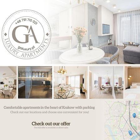 GA Luxury Apartments Grzegórzecka 9 Cracóvia Exterior foto