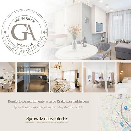 GA Luxury Apartments Grzegórzecka 9 Cracóvia Exterior foto